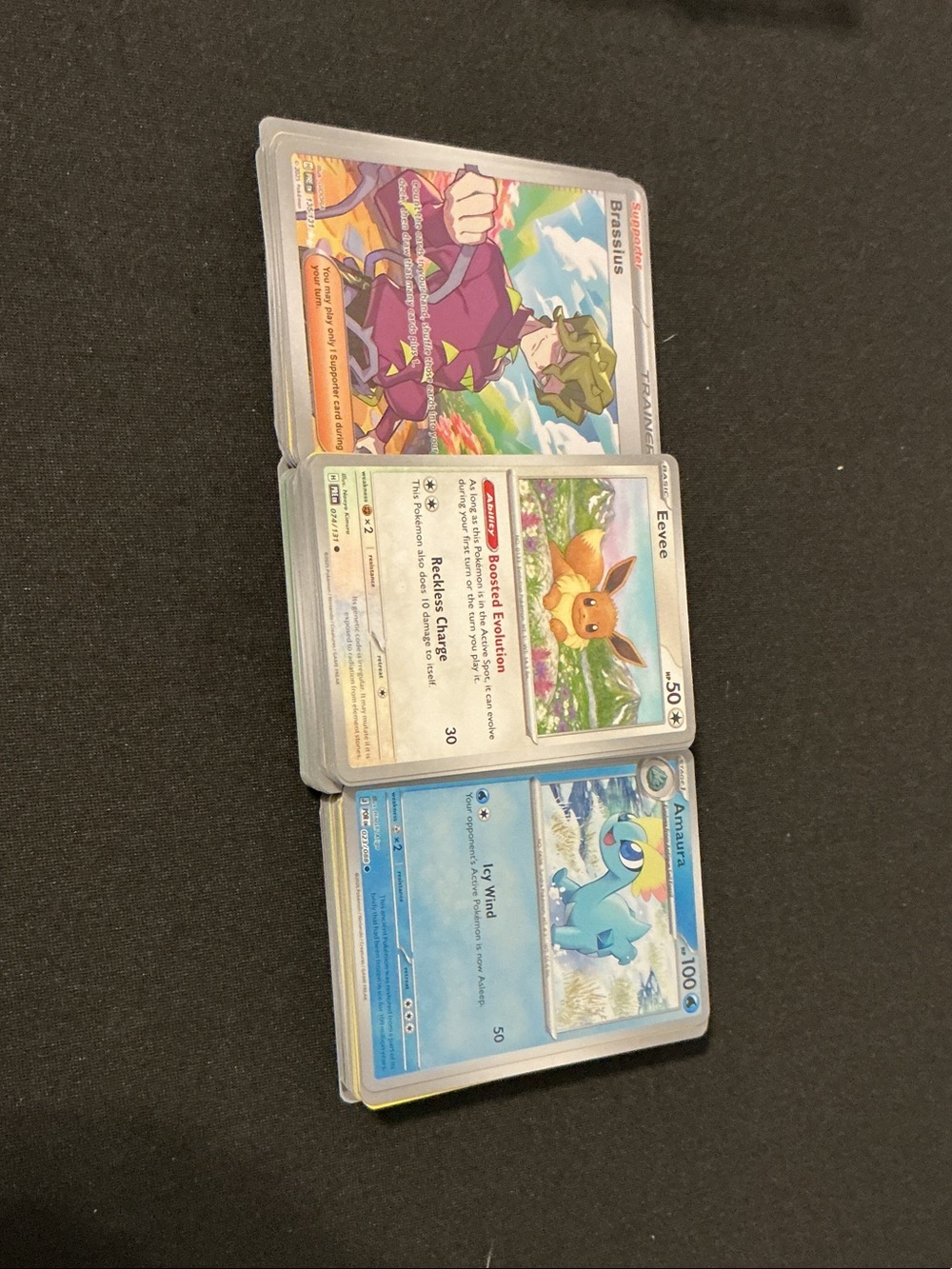 Pokemon Card Mix - Blue, Purple, White